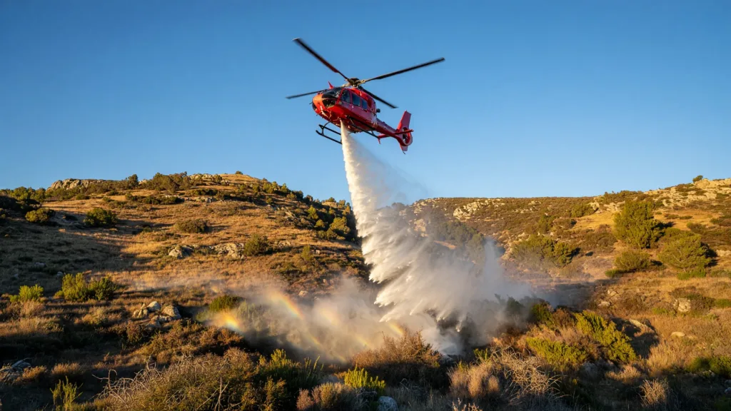 Incendie au Revest-les-Eaux : 90 pompiers et deux hélicoptères mobilisés