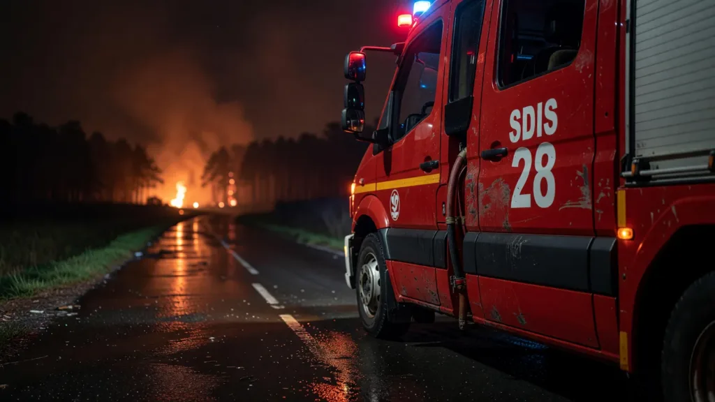 Incendie dans l’Aude : 26 pompiers d’Eure-et-Loir engagés en renfort