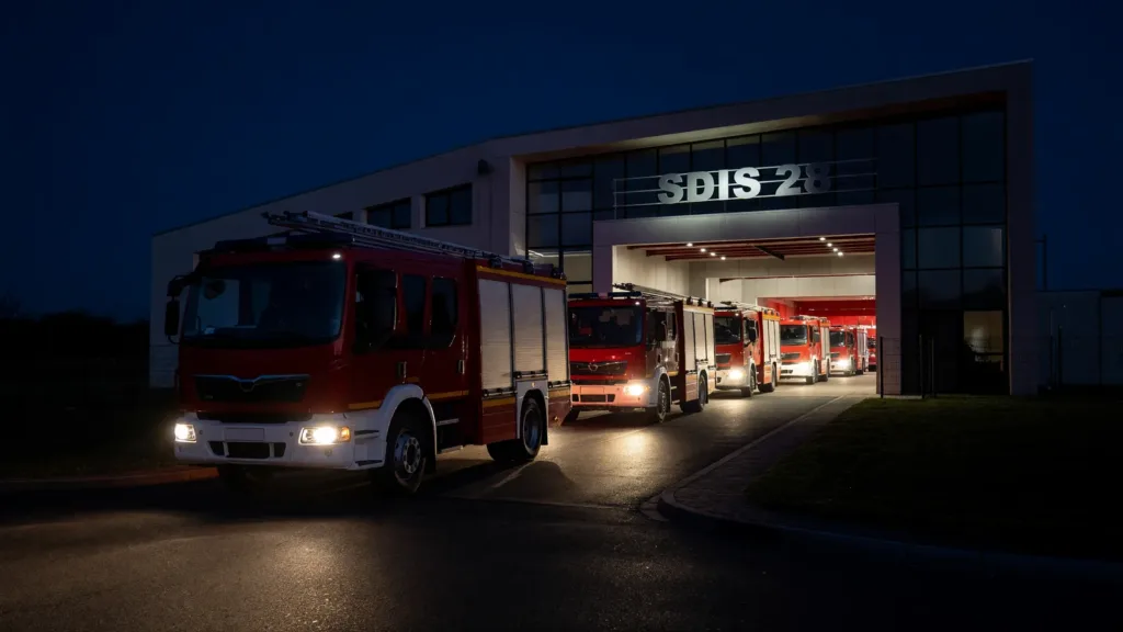 Incendie dans l'Aude : 26 pompiers d'Eure-et-Loir envoyés en renfort