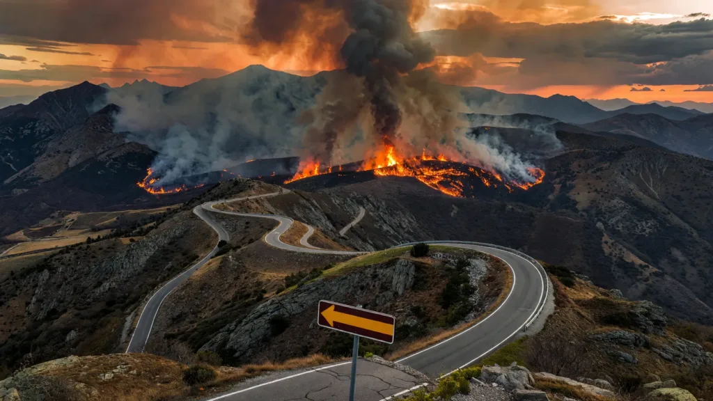 Incendie dans les Pyrénées-Orientales : la 3e étape du Tour de France menacée, décision du préfet attendue ce soir