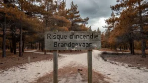 Incendie de forêt en Flandre : un feu partiellement maîtrisé