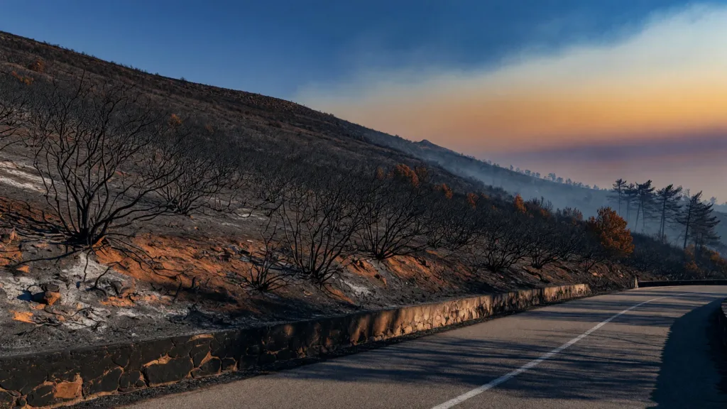 Incendie de Vero : la surface brûlée réévaluée à 50 hectares