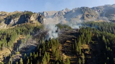 Incendie du Bois Noir : 160 hectares brûlés, 79 pompiers mobilisés