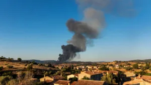 Incendie du Var : nuage de fumée visible depuis Manosque, 1 100 pompiers mobilisés