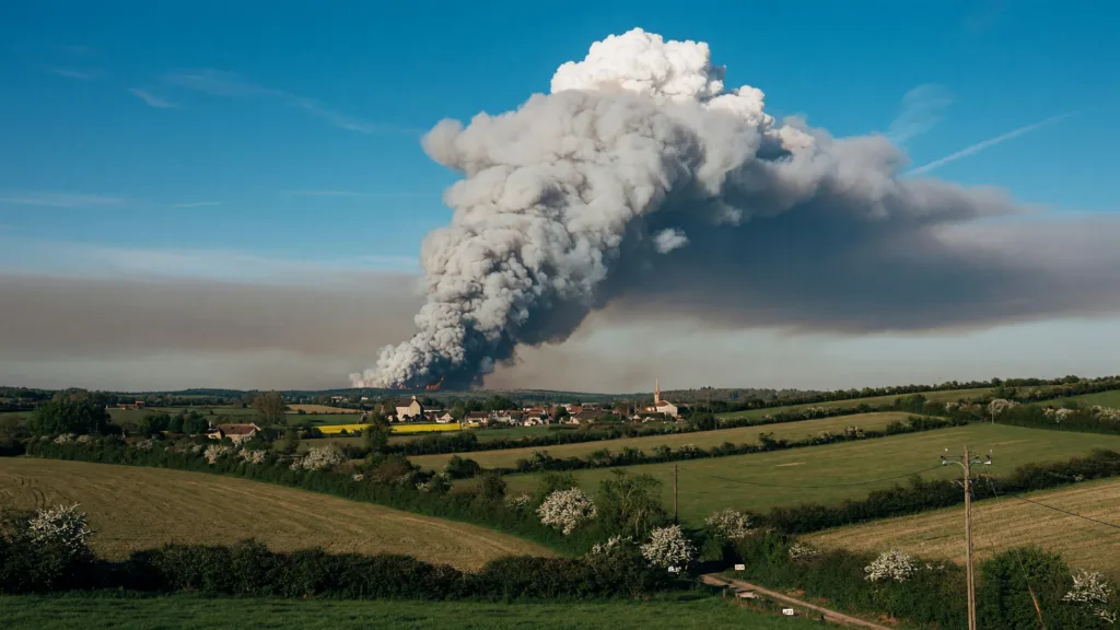 Incendie en Brenne : 300 hectares brûlés, le feu désormais fixé
