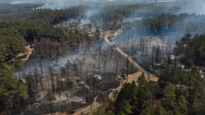 Incendie en Gironde : les marins-pompiers de Marseille en renfort