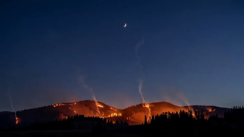 Incendie entre Haute-Loire et Lozère : le feu fixé après 256 hectares