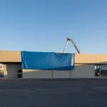 Incendie maîtrisé sur le toit d'un magasin Besson à Tourlaville