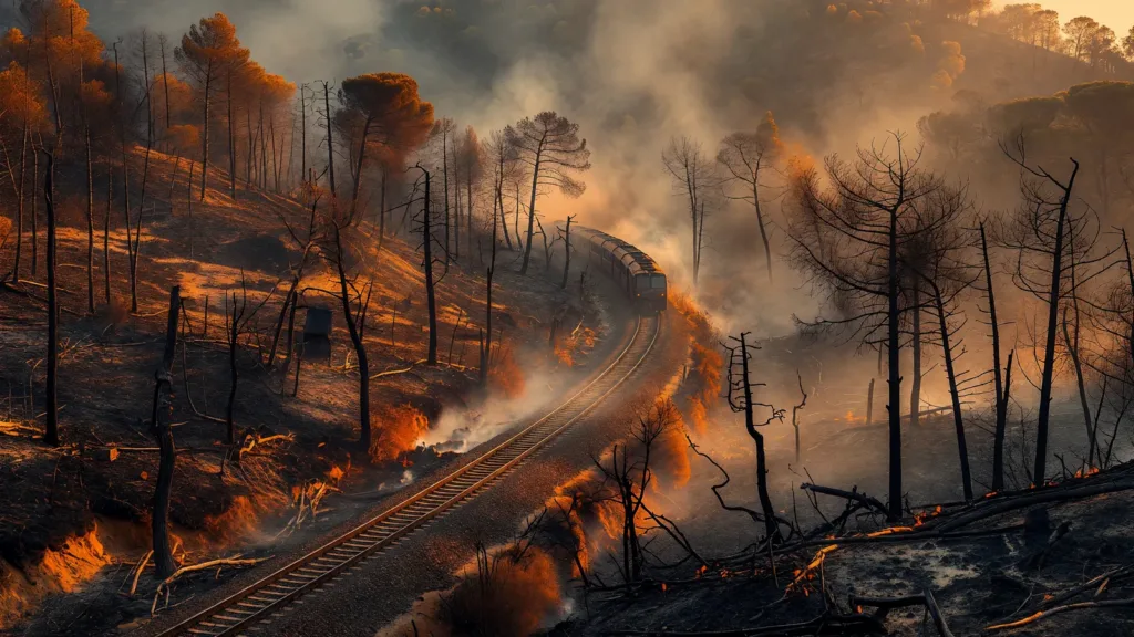 Incendies dans les Bouches-du-Rhône : reprise progressive des trains entre Marseille et Miramas