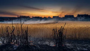 Incendies de récolte en Haute-Vienne : Saint-Victurnien et Magnac-Laval touchés