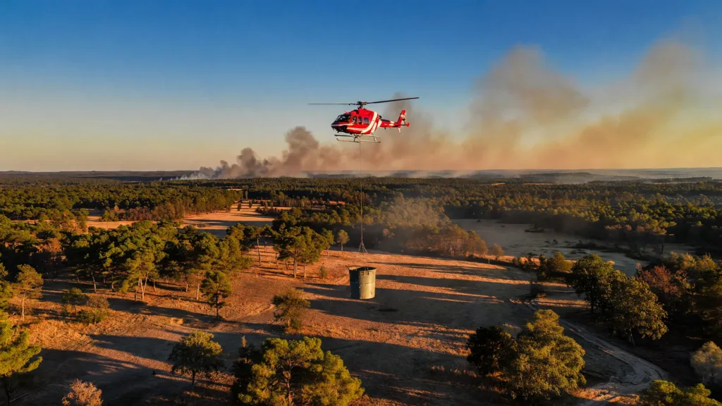 Incendies en Brenne : le colonel Bouquet dresse le bilan d'une crise inédite