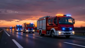 Incendies en Gironde : 158 sapeurs-pompiers des Hauts-de-France en renfort