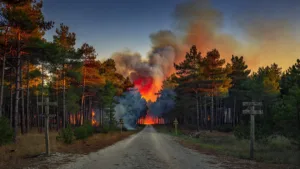 Incendies en Gironde : 44 000 évacués, commerçants ferment en pleine saison