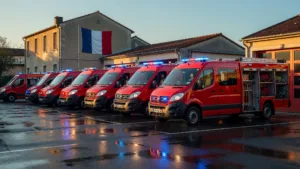 Incendies en Gironde : le SDIS76 envoie deux colonnes de renfort ce week-end