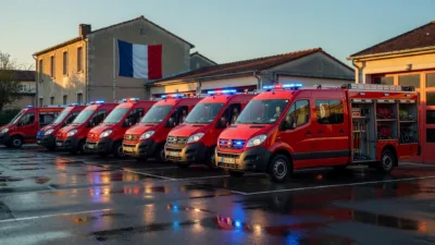Incendies en Gironde : le SDIS76 envoie deux colonnes de renfort ce week-end