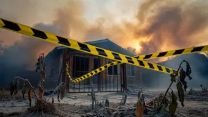 Incendies en Gironde : quatre interpellations pour vols et escroqueries