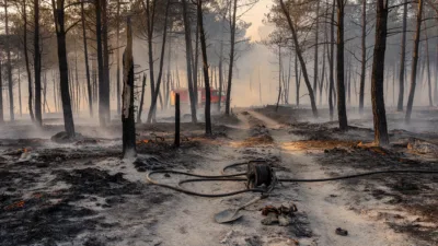 Incendies en Lot-et-Garonne : fin d'alerte, la présidente salue les pompiers