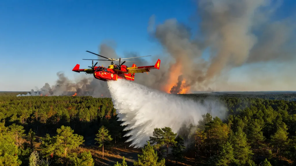 Incendies en Nouvelle-Aquitaine : Macron active le mécanisme européen