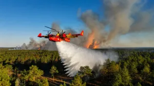 Incendies en Nouvelle-Aquitaine : Macron active le mécanisme européen
