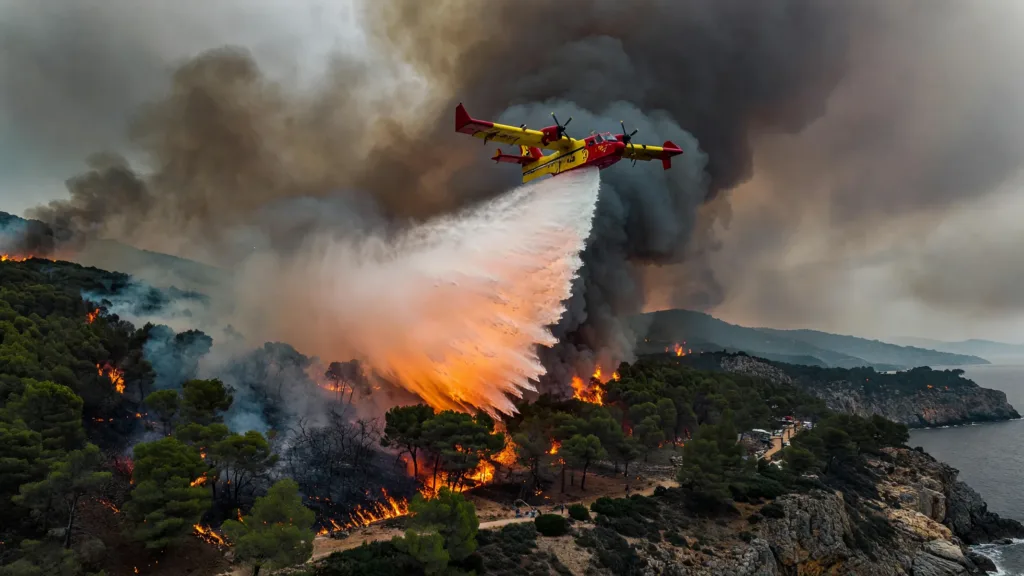Italie : plus de 36 000 hectares ravagés par les flammes, la Sicile en état d'urgence