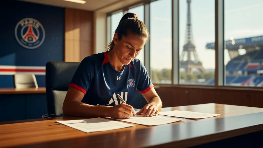 Jackie Groenen liée au PSG jusqu'en 2027
