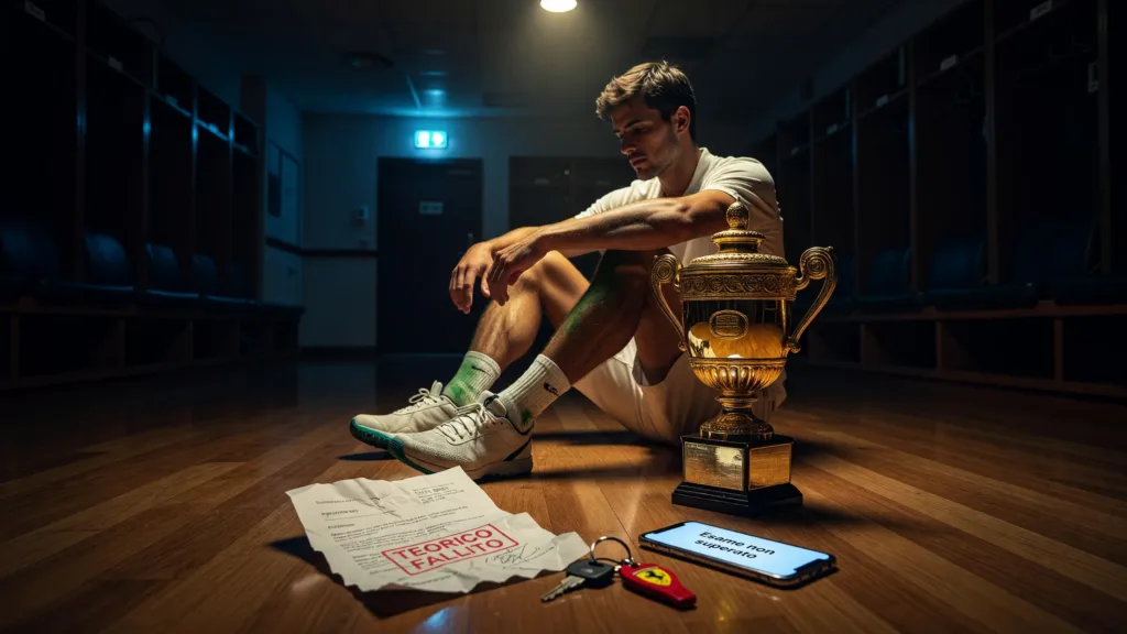 Jannik Sinner : quatre échecs au permis moto, champion à Wimbledon