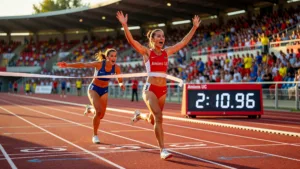 Jeanne Vaslin : double titre national au steeple et au 800m