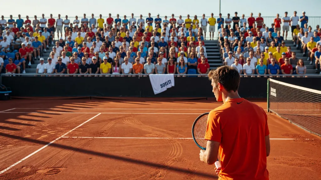 Jesper De Jong vise les quarts à Bastad après sa victoire au premier tour