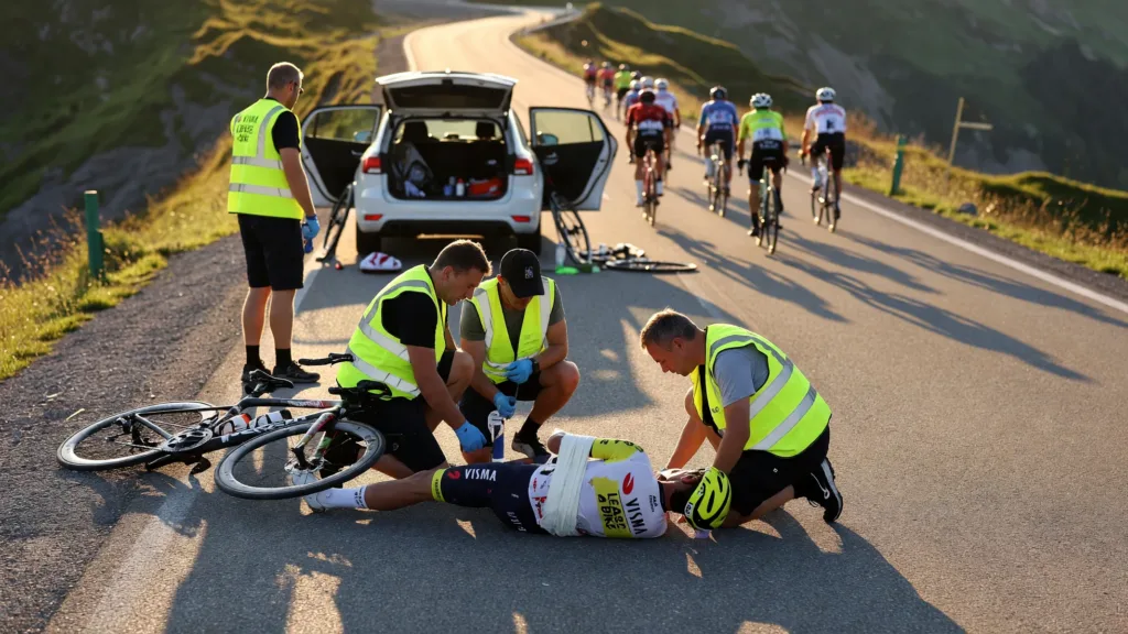 Jonas Vingegaard abandonne le Tour de France 2026 après une chute