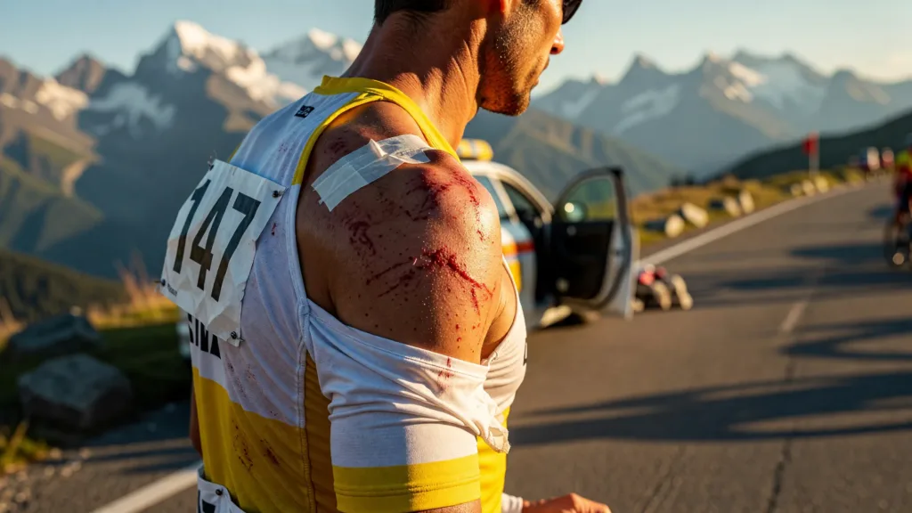 Jonas Vingegaard abandonne le Tour de France 2026 après une chute sur l'étape 15