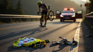 Jonas Vingegaard abandonne le Tour de France 2026 après une chute violente