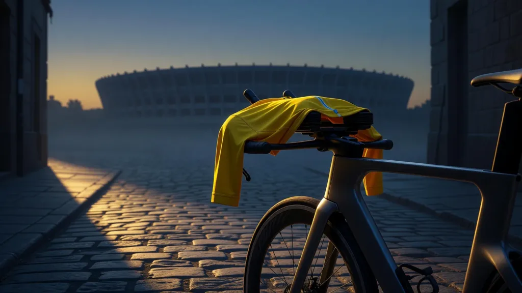 Jonas Vingegaard premier maillot jaune du Tour de France 2026