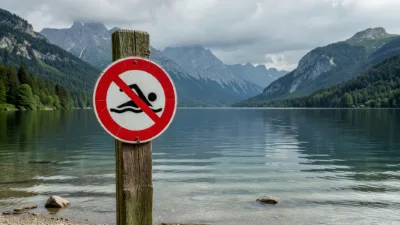 Jura : baignade interdite au lac de Lamoura, cyanobactéries détectées