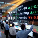 Kering bondit de 11 %, Hermès plonge de 9,91 % : le CAC 40 écartelé