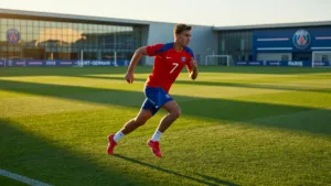Khalil Ayari s&rsquo;entraîne avec le groupe professionnel du PSG