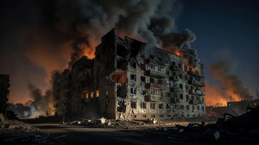 Kiev sous les bombes : bilan porté à 31 morts après l'attaque russe