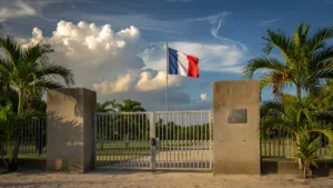 Kourou : le colonel de Lastours prend le commandement du 3e REI