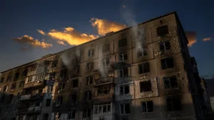 Kyiv frappée par 68 missiles et 351 drones à la veille du sommet OTAN
