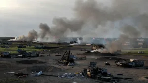 Kyiv frappée par des missiles balistiques russes en plein jour : 10 morts