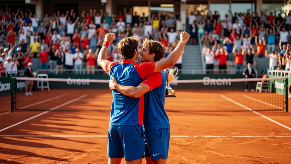 Kyrian Jacquet et Titouan Droguet remportent l'ATP 250 d'Estoril en double