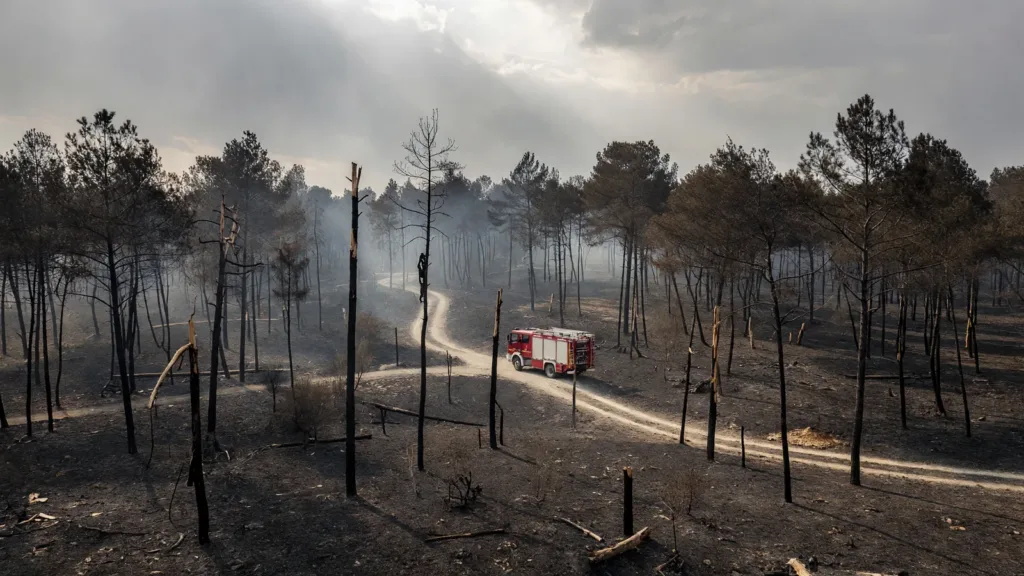 La Bouilladisse : 122 pompiers mobilisés sur un feu de 2 hectares, rapidement fixé