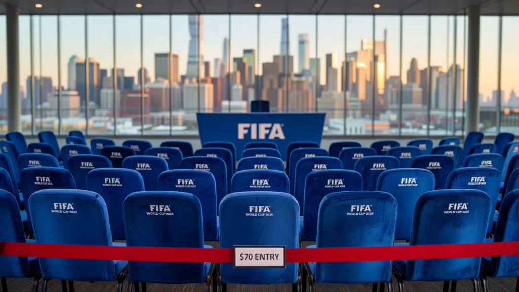 La FIFA fait payer 81 dollars l'accès à une conférence de presse