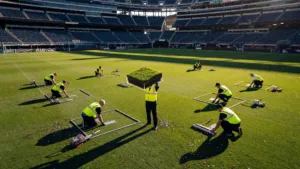 La FIFA vend la pelouse de la finale, le New Jersey réclame sa part