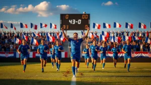 La France championne d'Europe de rugby à 7 après un 43-0 impitoyable en finale