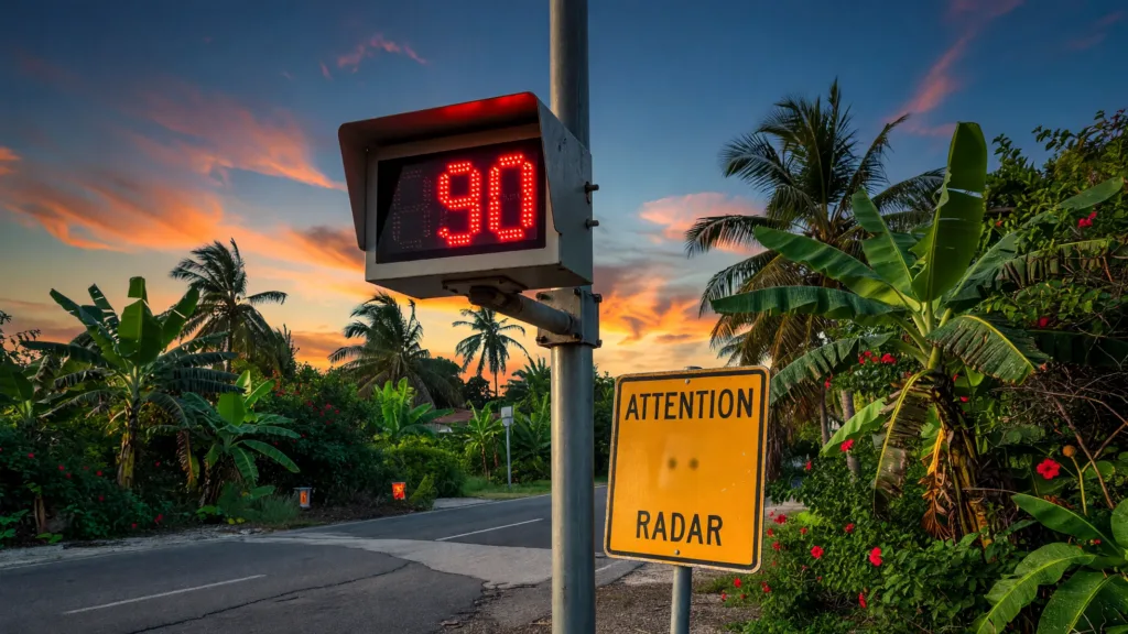 La Réunion : flashés à 137 et 152 km/h, 195 infractions en un week-end
