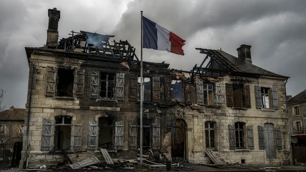La Tour-en-Jarez : la mairie rouvre après l'incendie et la tornade