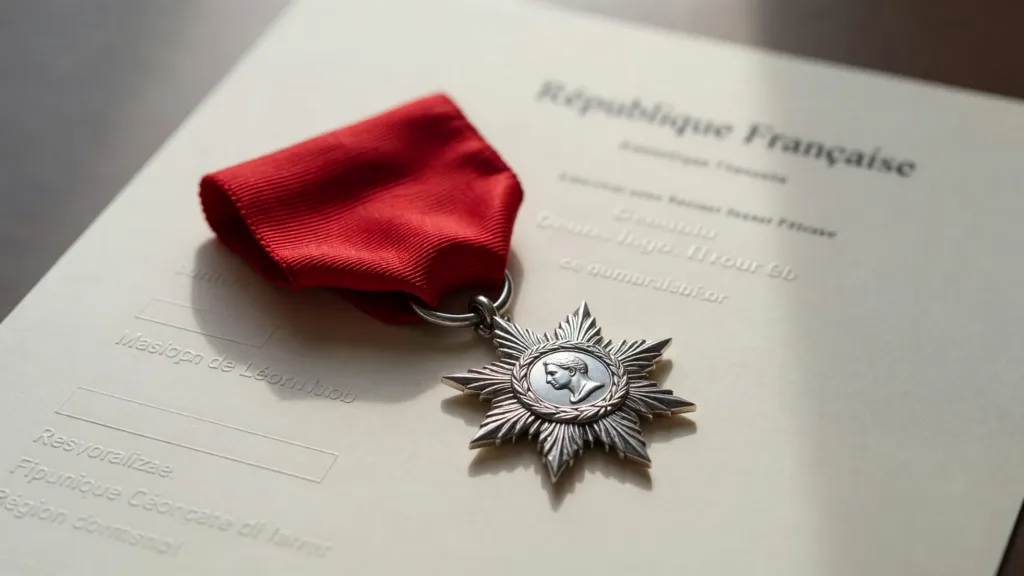 La Valette-du-Var : Maria Omnes décorée de la Légion d'honneur