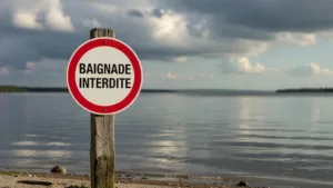 Lac des Sapins à Cublize : baignade suspendue après des cyanobactéries