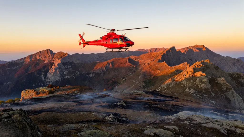 Laruns : feu de végétation maîtrisé sur le plateau d'Anze