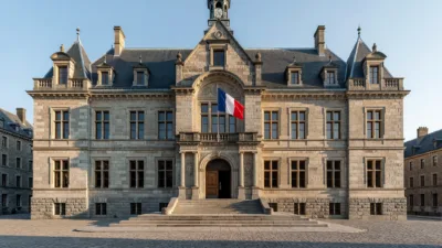 Laval : Florian Bercault remet les médailles de la Ville à deux lauréats